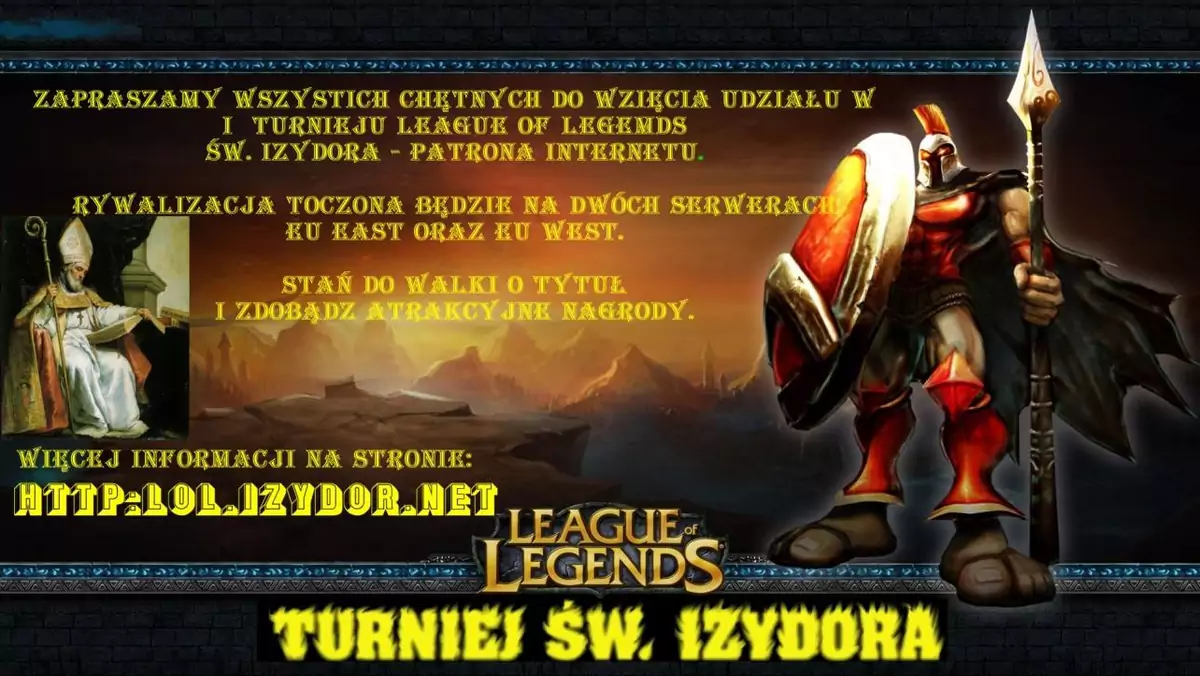 League of Legends - turniej św. Izydora