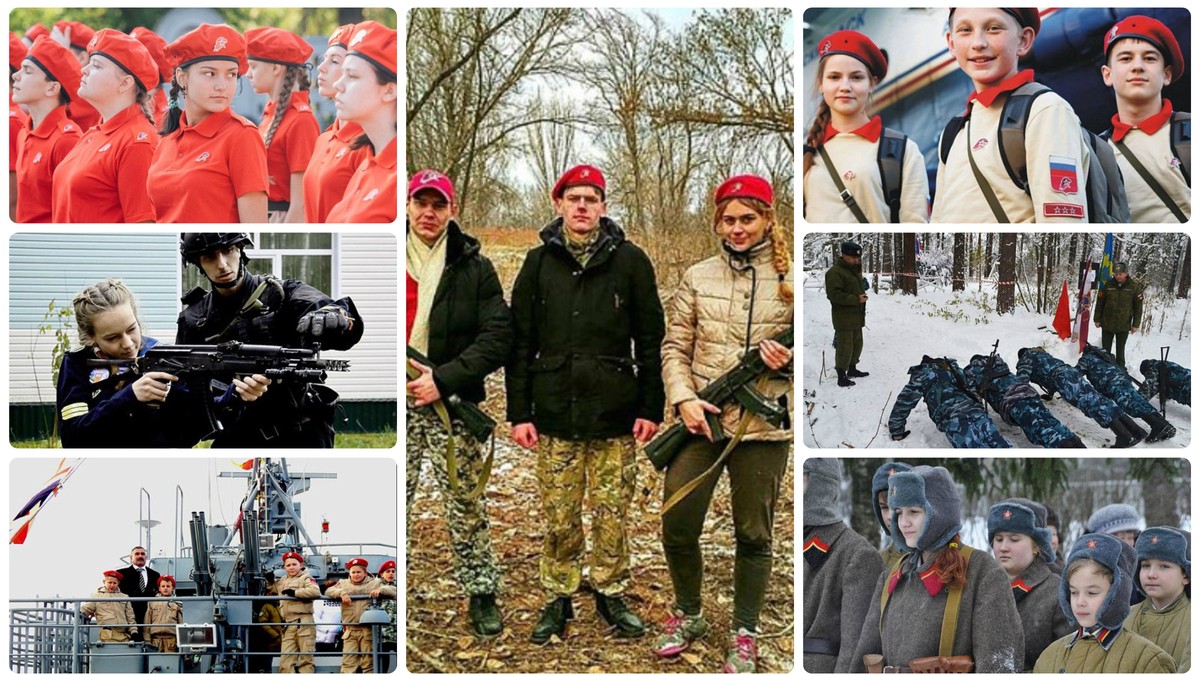 kolaž putinova deca vojnici