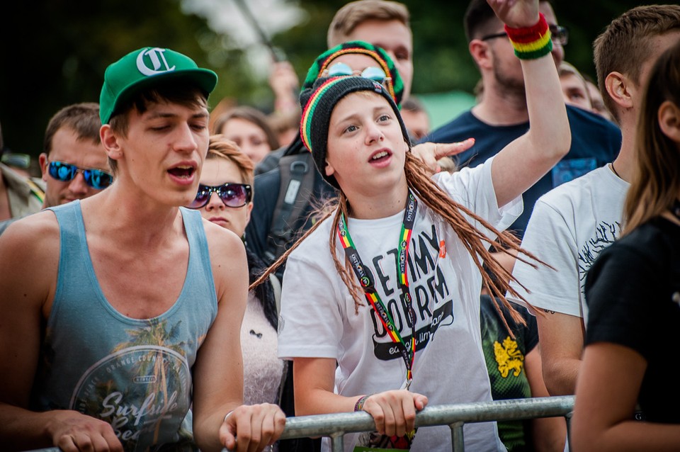 Publiczność na Ostróda Reggae Festival 2016