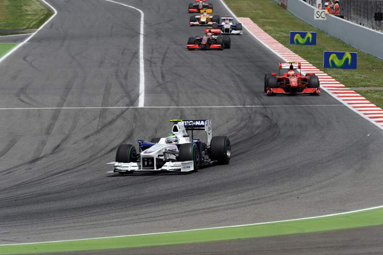 Grand Prix Hiszpanii 2009: niedościgniony Button, słaby Kubica (fotogaleria)