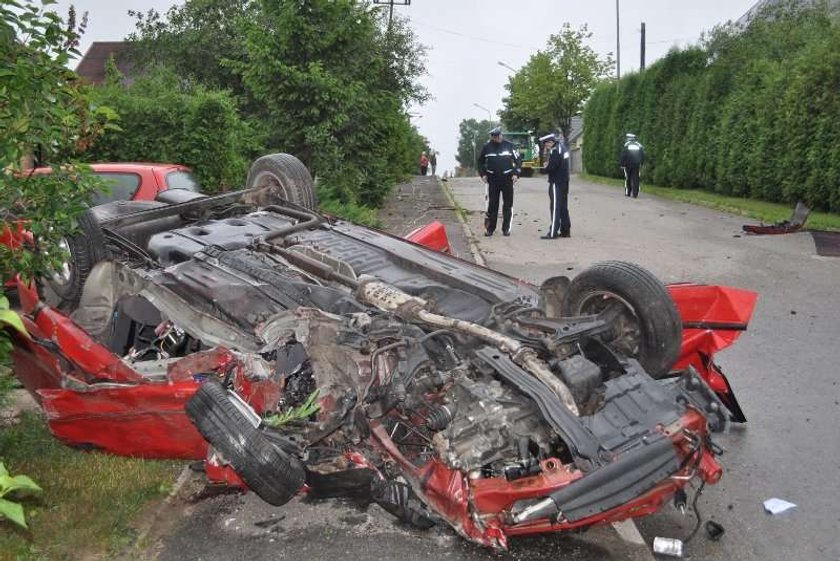 15-latek bez prawka zabił człowieka. Straszne zdjęcia