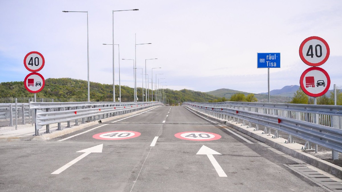 Se deschid circulației noul pod peste Tisa și punctul de frontieră spre Ucraina, dintre Sighetu Marmației II și Bila Țerkva