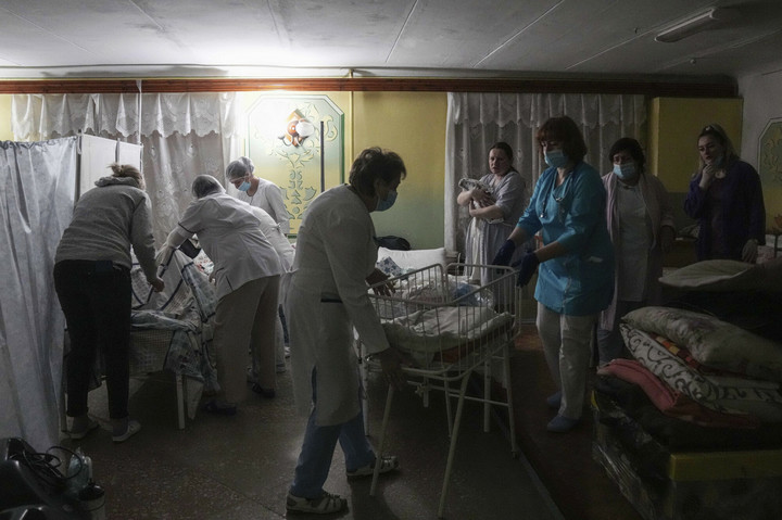 Wojna w Ukrainie. Szpital w Mariupolu