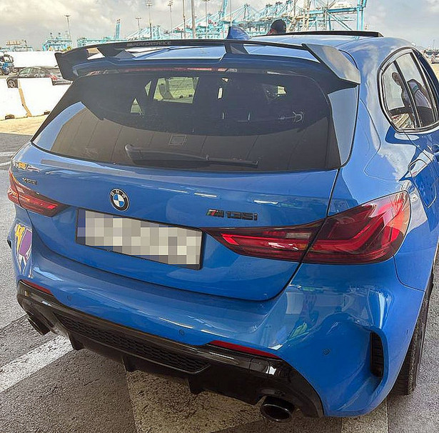 BMW M135i z Polski ofiarą złodziei samochodów z Francji