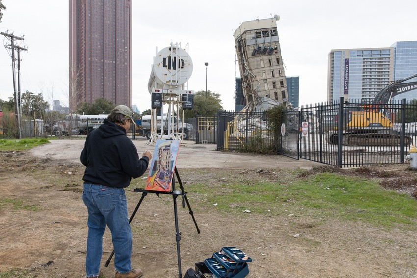 Kula je privukla pažnju stanovnika Dalasa