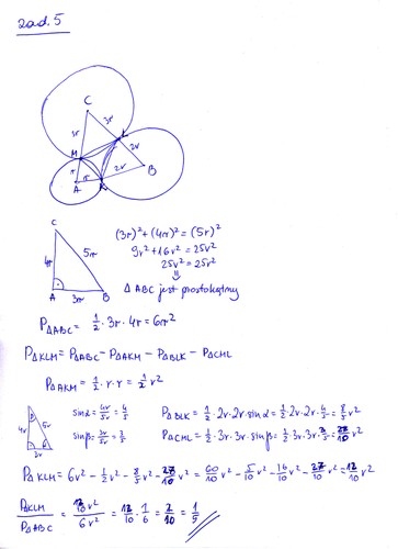 Matura 2014 z matematyki, poziom rozszerzony - rozwiązania