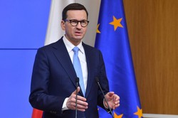 Morawiecki: Ustaliliśmy najdalej idący pakiet sankcji na Rosję w historii UE