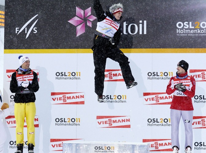 Szczęśliwy Morgenstern na najwyższym stopniu podium