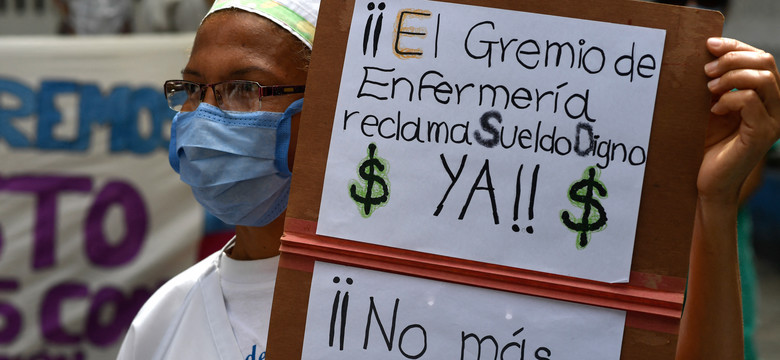 Dramatyczne warunki w wenezuelskich szpitalach. Lekarze zarabiają 50 dol. miesięcznie