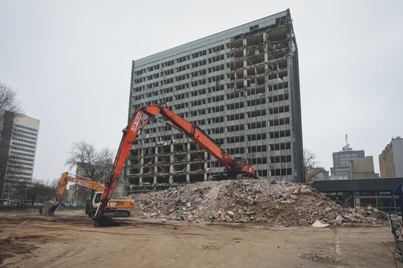 Tak znikał Hotel Centrum w Łodzi. Przypominamy jego historię