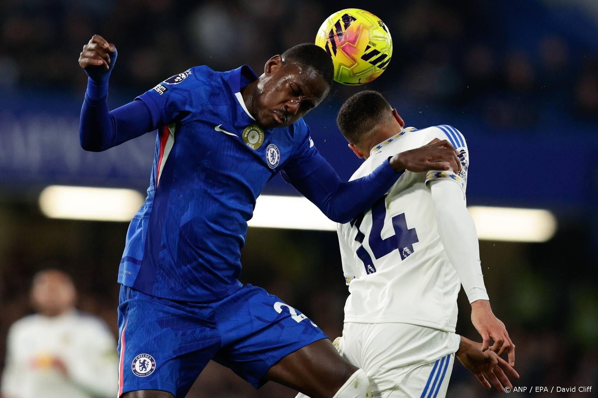 Chelsea verspilt 2-0 voorsprong: Leeds scoort twee keer in slotfase