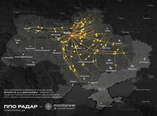 Płonący Kijów! Największy rosyjski nalot sparaliżował miasto