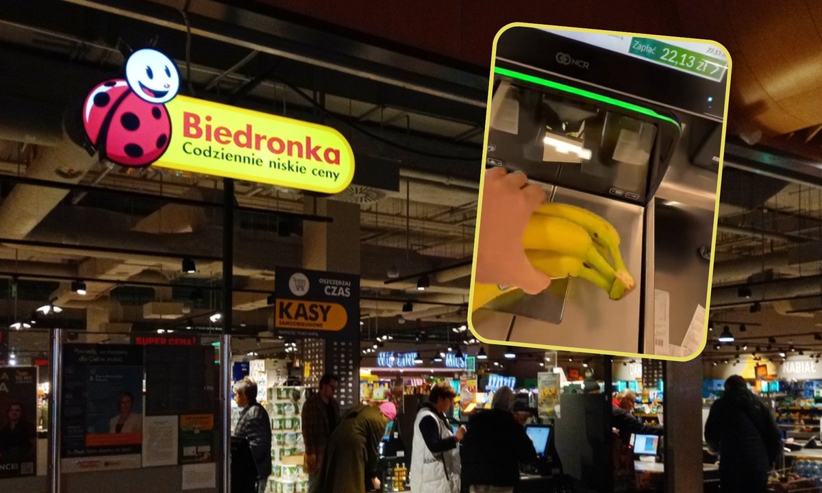 Kasy samoobsługowe w Biedronce z nową funkcją. Filmik tiktokera jest viralem