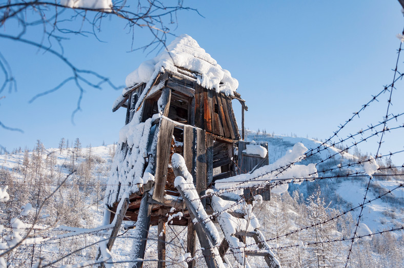 Pozostałości gułagu nad Kołymą, Rosja