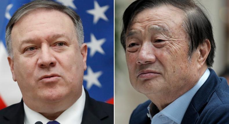 Mike Pompeo Ren Zhengfei