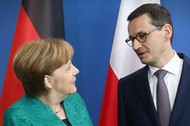 Angela Merkel Mateusz Morawiecki polityka dyplomacja Niemcy Polska