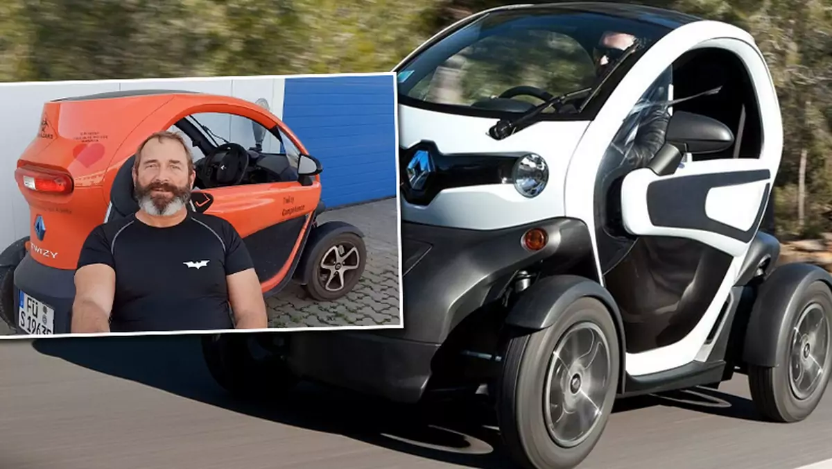 Christian Staffler pokonał swoim Renault Twizy aż 100 tys. km