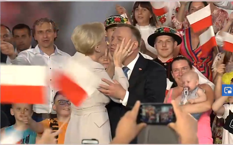 Agata Duda i Andrzej Duda