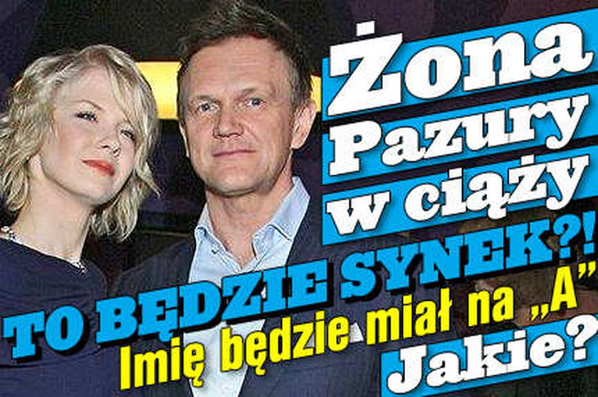 Żona Pazury w ciąży - to będzie synek?! Imię będzie miał na "A"