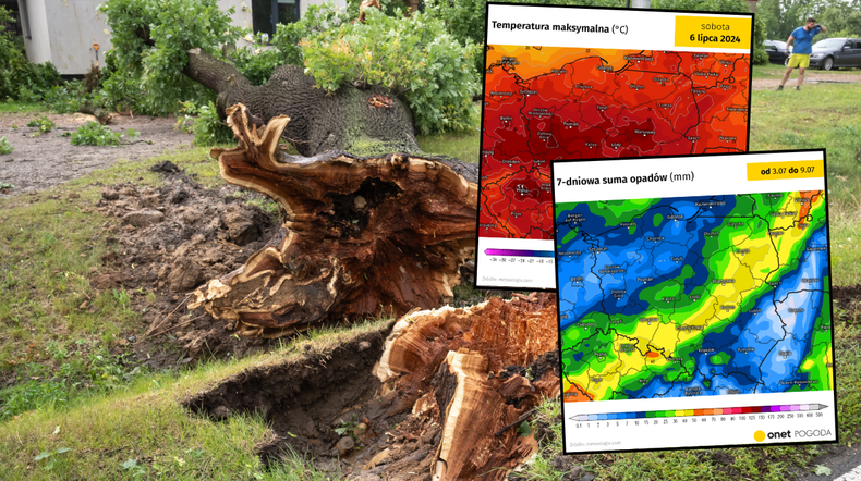 Nagłe ocieplenie już niebawem. Nadciągają upały i silne burze (mapy: meteologix.com)