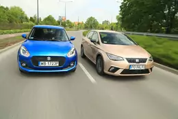 Seat Ibiza kontra Suzuki Swift - oba z miasta, ale z różnych dzielnic