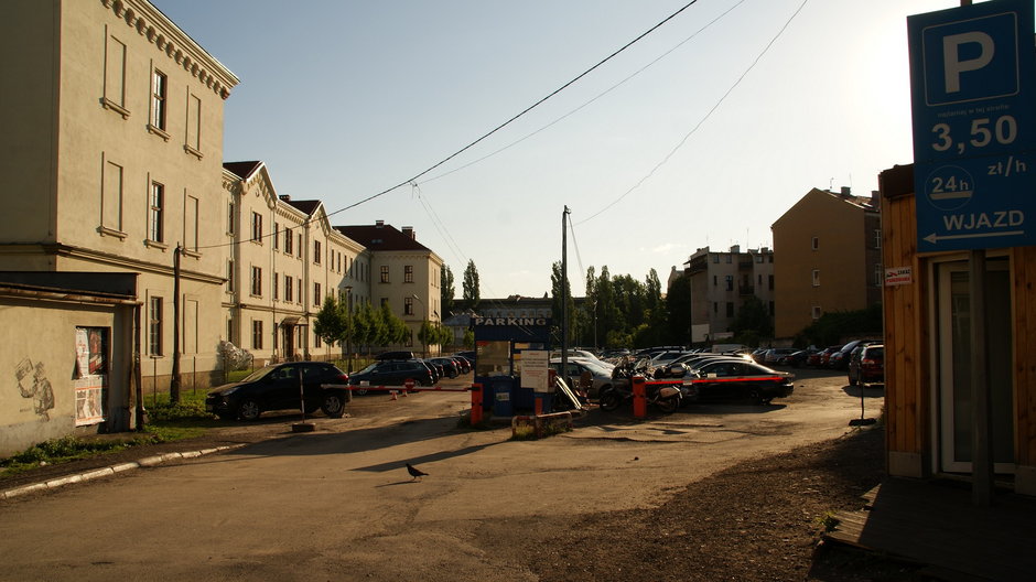 Teren przy ul. Karmelickiej, gdzie ma powstać park