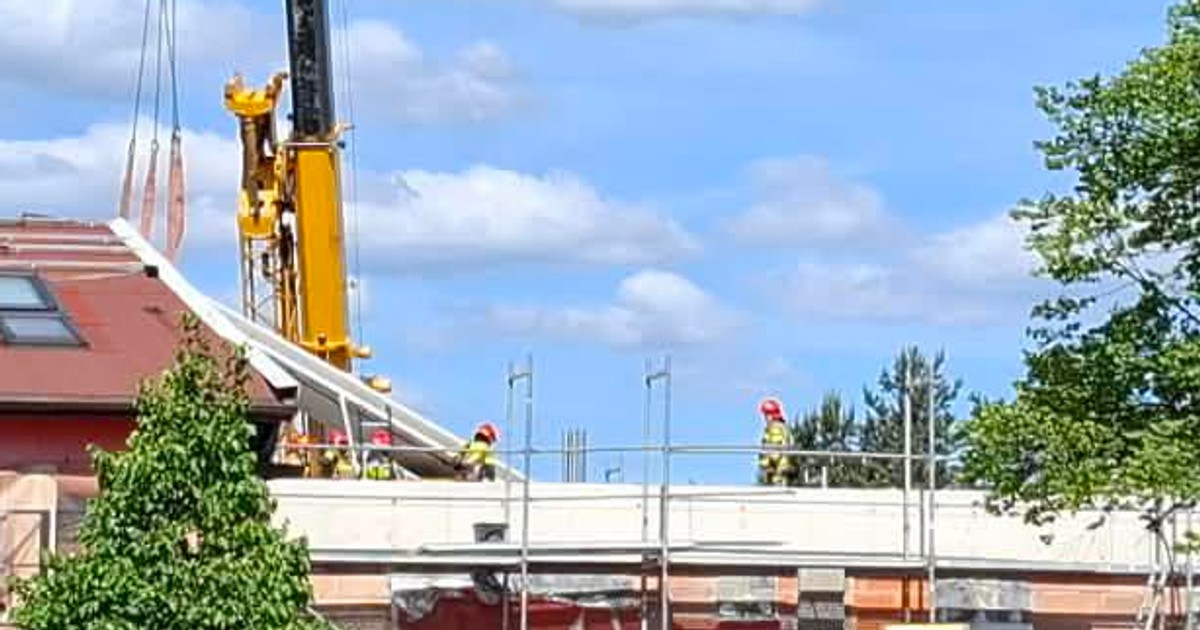 Tragedia na budowie w Częstochowie: operator dźwigu zabił pracownika