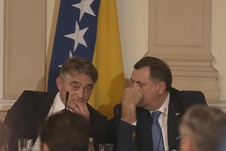 Željko Komšić i Milorad Dodik