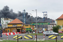 Pożar w Kopalni Soli w Kłodawie (powiat kolski, woj. wielkoplskie), fot. Daj znać