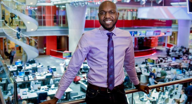 Media Personality Larry Madowo 