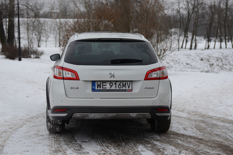 Peugeot 508 RXH brak konsekwencji test, dane