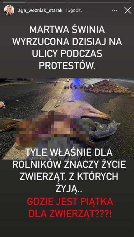 Zdjęcie udostępnione przez Agnieszkę Woźniak-Starak