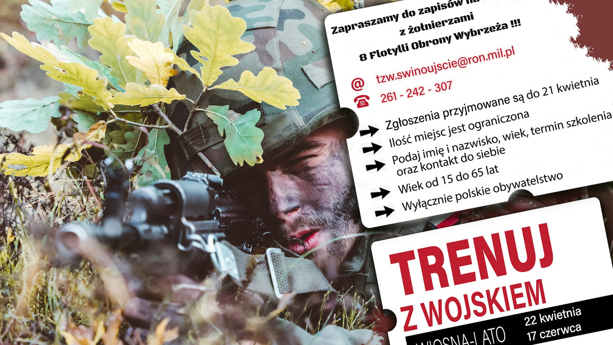 "Trenuj z Wojskiem" w Świnoujściu. Żołnierze zbierają chętnych