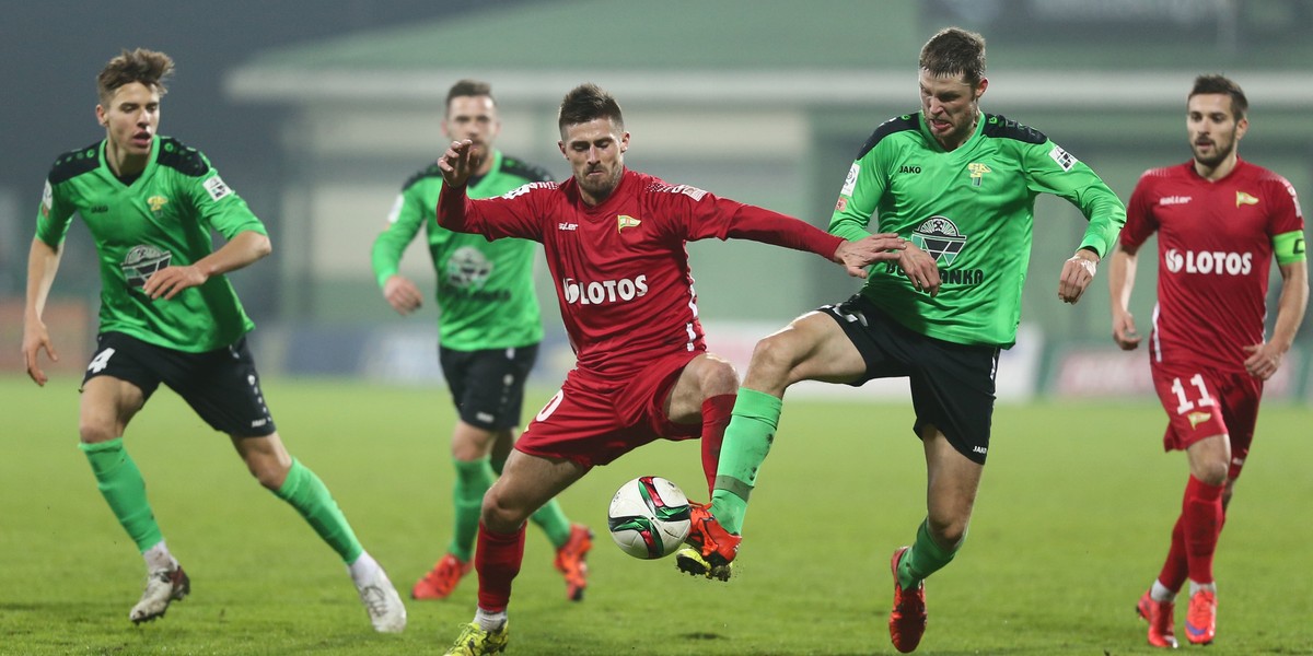 Górnik Łęczna - Lechia Gdańsk 3:1. SKRÓT WIDEO