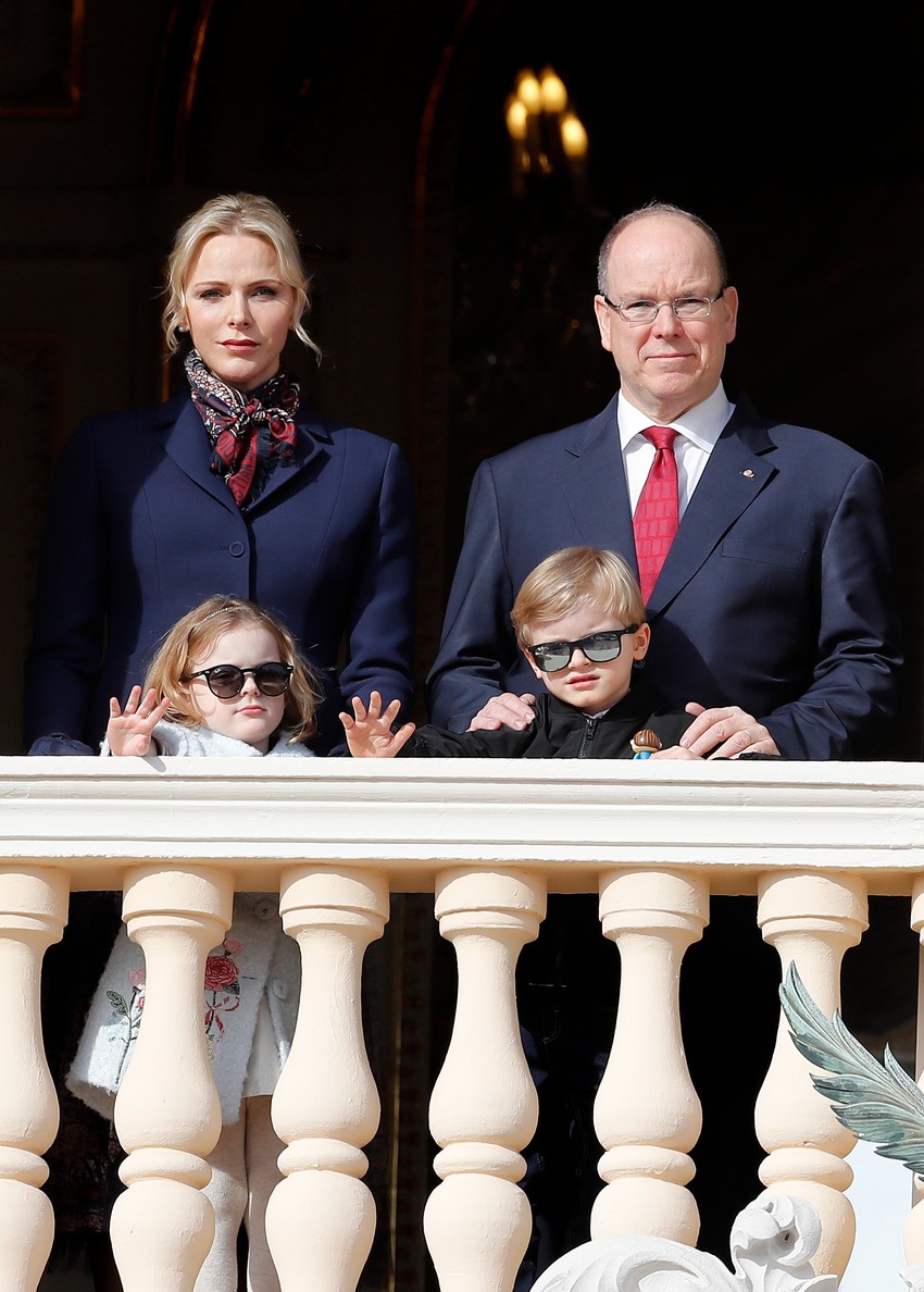 Princ Albert sa porodicom