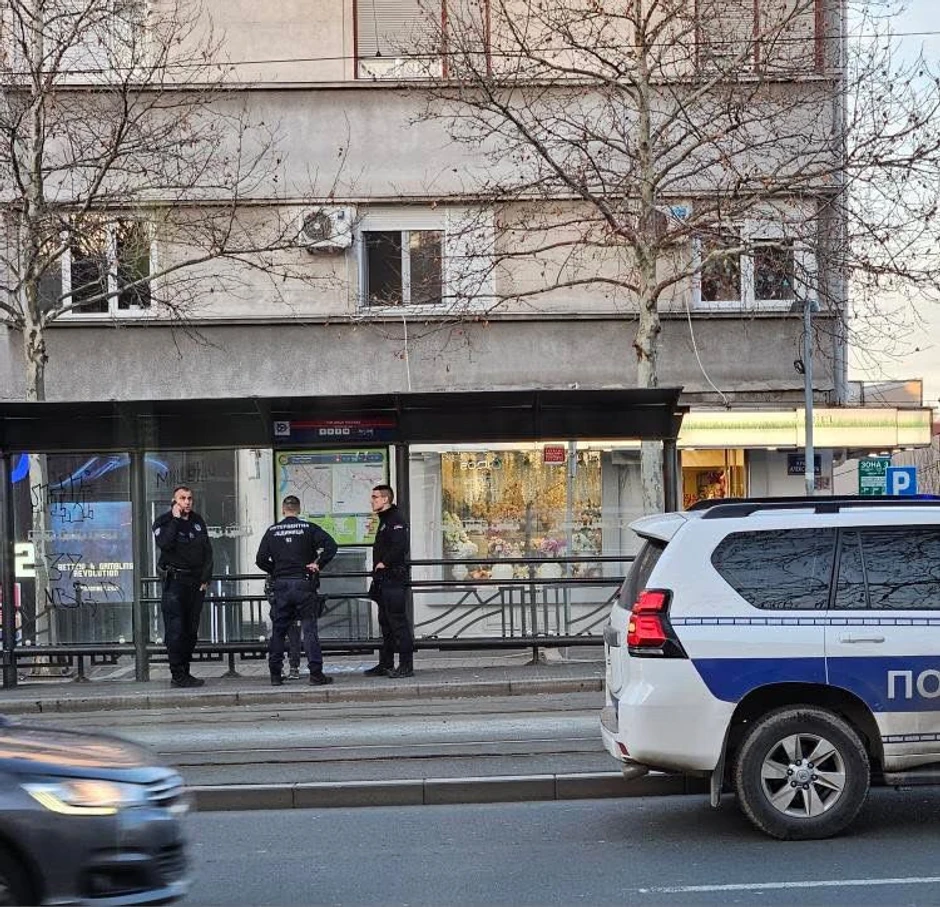 Policija u Bulevaru kralja Aleksandra