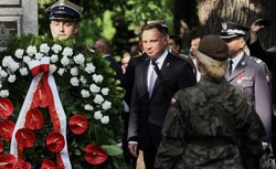 Uroczystości przed pomnikiem Gloria Victis. "Jesteście dla nas wzorem do naśladowania"