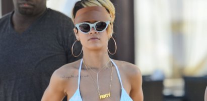 Rihanna na plaży w Sopocie ubrana za 7 tys. zł!