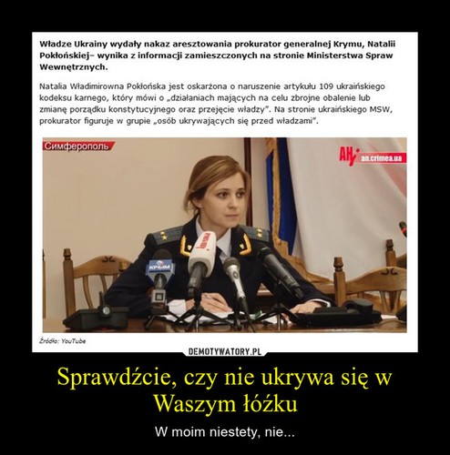 Natalia Pokłońska - mem