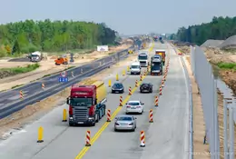 Ułatwienia dla kierowców na budowanym odcinku autostrady A1