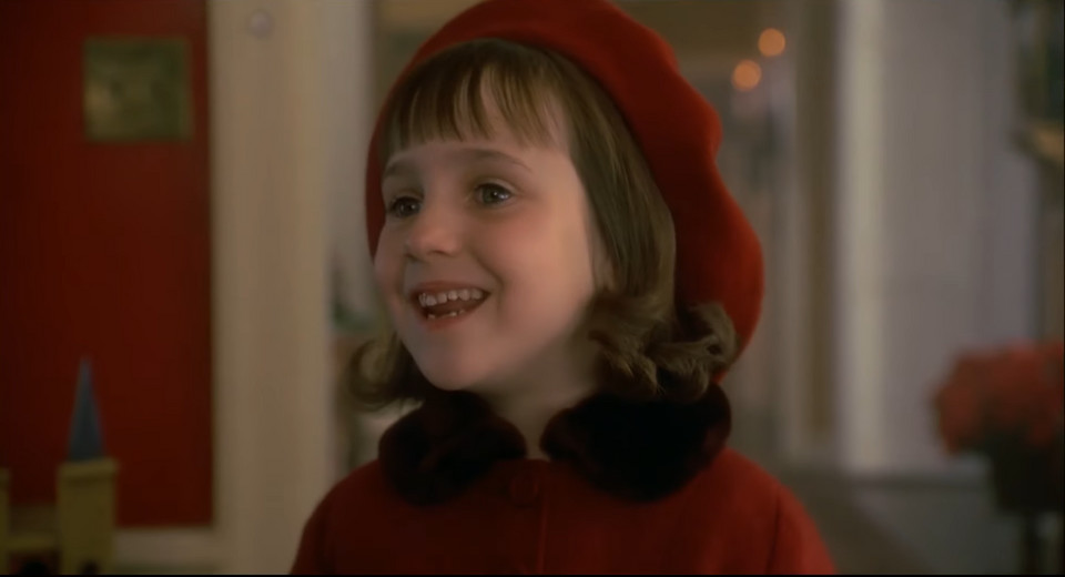 Mara Wilson  w filmie "Cud na 34. ulicy"