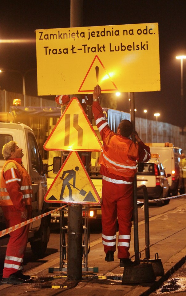 WARSZAWA STAN POWODZIOWY WAŁ MIEDZESZYŃSKI ZAMKNIĘCIE