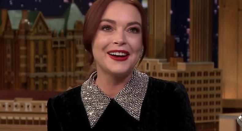 lindsay lohan fallon