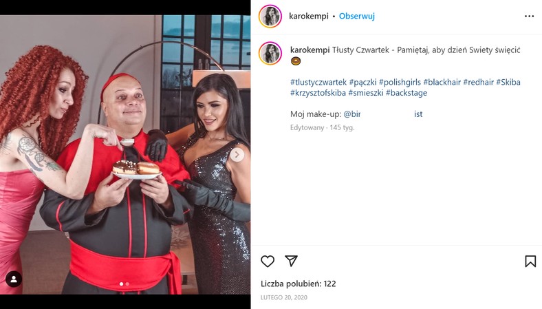 Karolina Kempińska na Instagramie