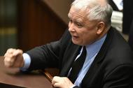 Szef PiS Jarosław Kaczyński w Sejmie 