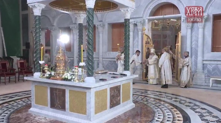 Sveta arhijerejska liturgija u Hramu Svetog Save