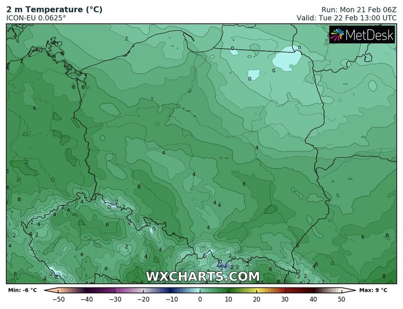 Temperatura nieco spadnie, zwłaszcza na północnym wschodzie