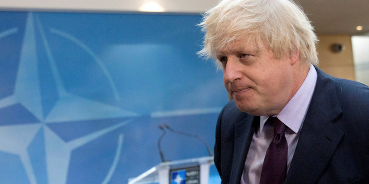 Boris Johnson cancelled his trip to Moscow after tensions escalated in Syria