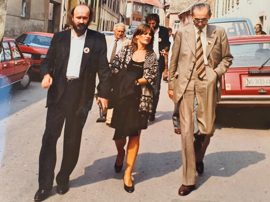 Borislav Pekić u Srermskim Karlovcima