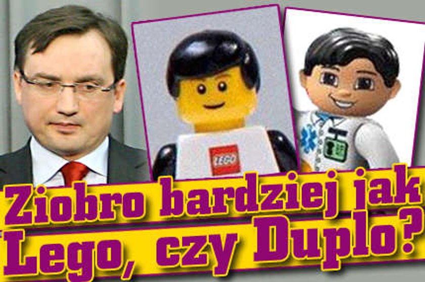 Ziobro bardziej jak Lego, czy Duplo?